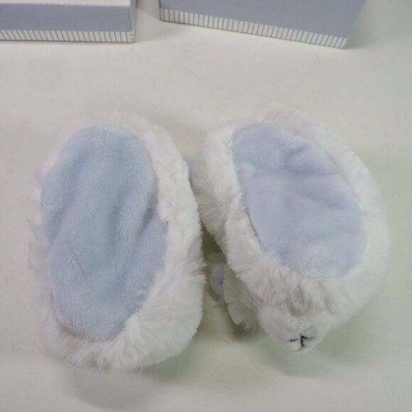 Baby Doudou Et Compagnie Paris Lamb Bootie Slippers Rattles Agbeau - Picture 4 of 8